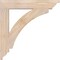 Ekena Millwork Thorton Traditional Smooth Bracket, Douglas Fir, 3 1/2"W x 24"D x 24"H BKT04X24X24THR01SDF - alternate 3